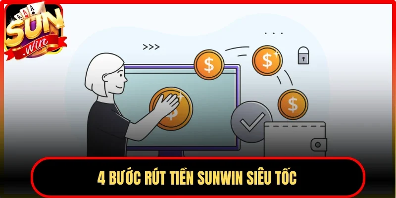 4 bước rút tiền Sunwin siêu tốc