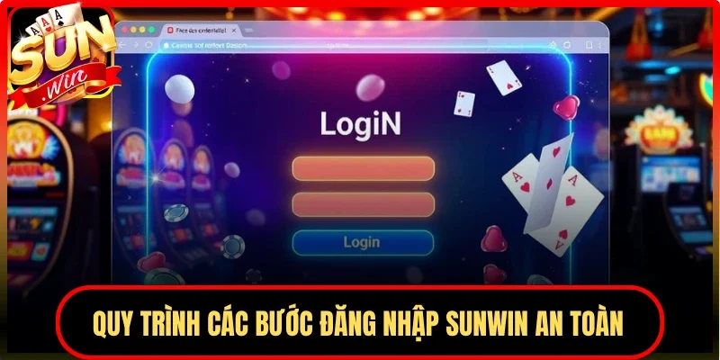 Quy trình các bước đăng nhập Sunwin an toàn
