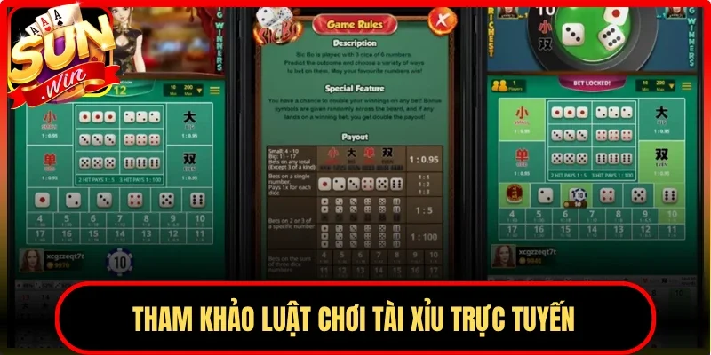 Tham khảo luật chơi Tài Xỉu trực tuyến